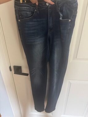 KanCan Women's Dark Blue Skinny Jeans